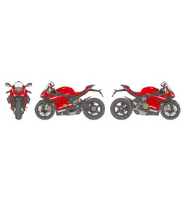 TAMIYA DUCATI SUPERLEGGERA V4 14140