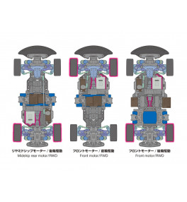 TAMIYA BT-01 PEUGEOT 306 MAXI KIT 58746