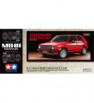 TAMIYA GOLF II GTI 16V KIT CHASSIS MB-01 1/10 58748