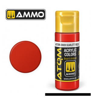ATOM COLOR Scarlet Red - ATOM-20028