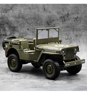 JEEP WILLYS RC 1/10 +ECLAIRAGE 