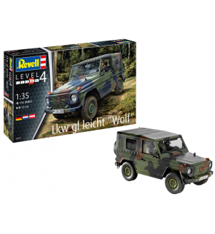 Model Set Lkw gl leicht Wolf RV-63277