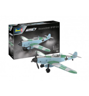 REVELL MODEL SET MESSERSCHMITT BF109G-6 EASY-CLICK SYSTEM RV63653