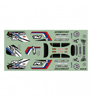PROLINE CARROSSERIE BAJA BUG VW POUR LOSI MICRO-T  PRO370300