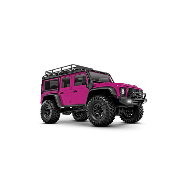 TRAXXAS TRX-4M LAND ROVER DEFENDER RTR ROSE 97054-1-PINK