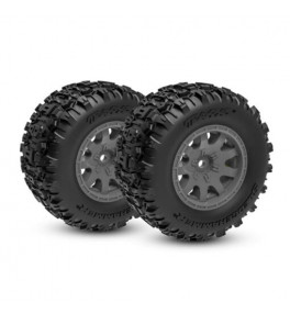 TRAXXAS ROUES MONTEES COLLEES SLEDGEHAMMER ARRIERE 10770