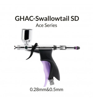 GAAHLERI AEROGRAPHE GHAC- SWALLOWTAIL SD 0.28 & 0.5MM 43011