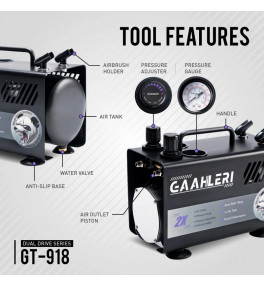 GAAHLERI COMPRESSEUR DUAL DRIVE SERIES GT-918 42878