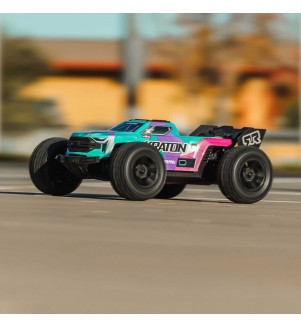 ARRMA MINI KRATON 3S BRUSHLESS RTR ROSE/VERT ARA2508ST2