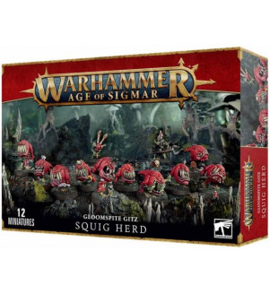 WARHAMMER AGE OF SIGMAR TROUPEAU DE SQUIGS 89-48