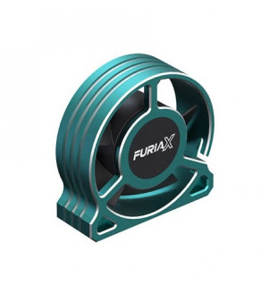 SKY RC VENTILATEUR ALUMINIUM VERTICAL FURIAX BLEU SKY400038-B2