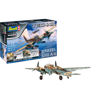 REVELL JUNKERS JU88 A-4 TECHNIQUE RV-00452