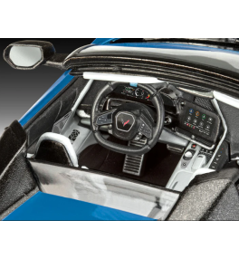 REVELL COFFRET CORVETTE C8 CABRIOLET ECH : 1/25  07750