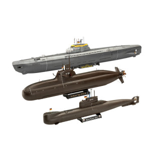 REVELL 70 ANS BUNDESWEHR - WILHELM BAUER U-2540-206A-212A 05186