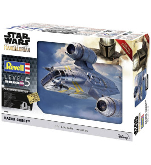 REVELL STAR WARS MANDALORIAN AND GROGU RAZOR CREST ECH : 1/72 06747