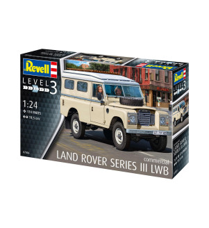 REVELL LAND ROVER SERIES III LWB COMMERCIAL ECH : 1/24 07056