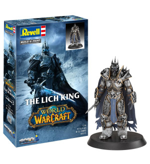 REVELL  WORLD OF WARCRAFT THE LICH KING + STARTER KIT ECH: 1/16 03515