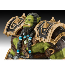 REVELL WORLD OF WARCRAFT THE ORC THRALL+STARTER KIT ECH : 1/16 03516