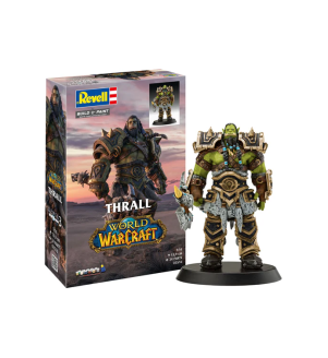 REVELL WORLD OF WARCRAFT THE ORC THRALL+STARTER KIT ECH : 1/16 03516