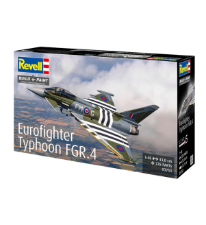 REVELL EUROFIGHTER TYPHOON FGR.4 BUILD PAINT ECH : 1/48 03753