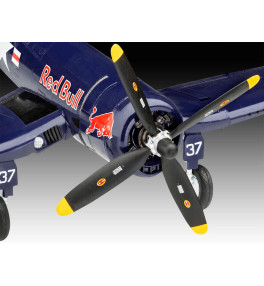 REVELL SET FLYING BULLS F4U-4 CORSAIR ECH:1/48 + STARTER KIT RV-05641