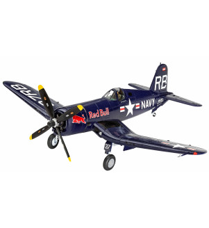 REVELL SET FLYING BULLS F4U-4 CORSAIR ECH:1/48 + STARTER KIT RV-05641