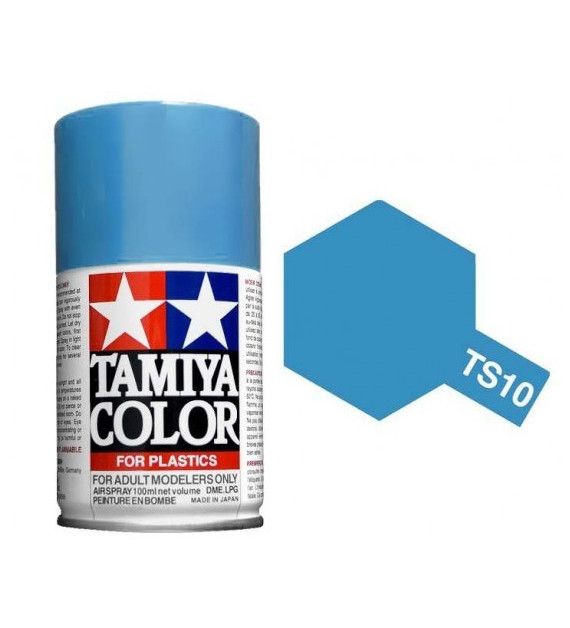 Bombe Peinture Tamiya  TS-10 Bleu de france 100ml