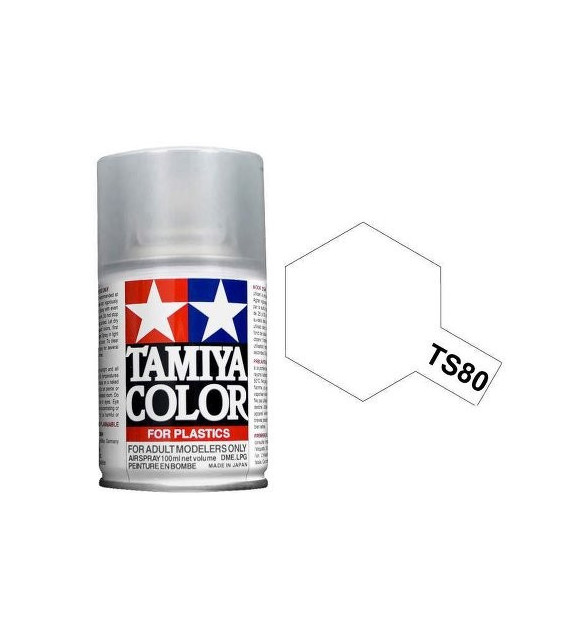 Bombe Peinture Tamiya  TS-80 Vernis mat  100ml