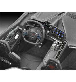 REVELL CORVETTE C8 CABRIOLET BUILD PAINT ECH : 1/25 07750