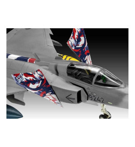 REVELL SET AVION SAAB JAS-39C GRIPEN ECH : 1/72 + STARTER KIT 03776