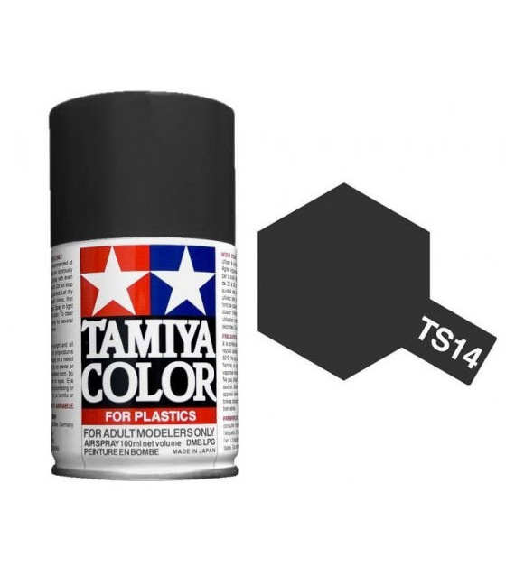 Bombe Peinture Tamiya  TS-14 Noir  100ml