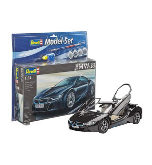 REVELL MODEL SET AUSI R8 AVEC STARTER KIT ECH : 1/24 67057