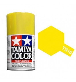 Bombe Peinture Tamiya  TS-16 Jaune  100ml