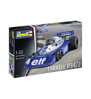 REVELL MAQUETTE TYRELL P34/2 AVEC STARTER KIT ECH : 1/32 77741