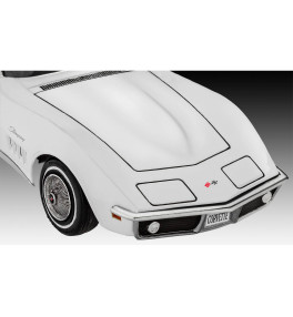 REVELL MAQUETTE '69 CORVETTE 20 PCS ECH : 1/32 AVEC STARTER KIT 77684