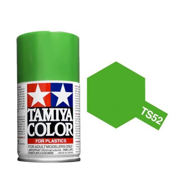 Bombe Peinture Tamiya  TS-52 Vert Candy briliant  100ml