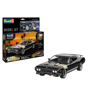 REVELL COFFRET FAST & FURIOUS DOM'S 1971 PLYMOUTH GTX 1/24 07692