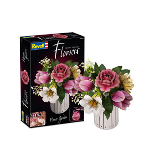 REVELL CREATIVE WOOD ART FLOWERS - FLEURS DU JARDIN 181PCS 00632