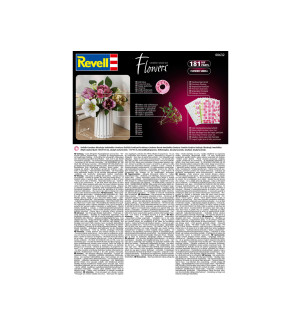 REVELL CREATIVE WOOD ART FLOWERS - FLEURS DU JARDIN 181PCS 00632