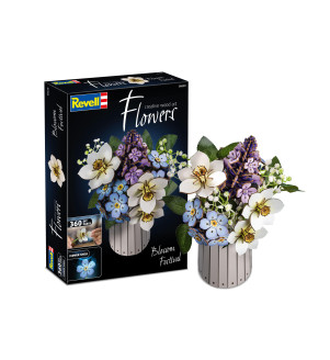 REVELL CREATIVE WOOD ART FLOWERS - FESTIVAL DES FLEURS 360PCS 00630