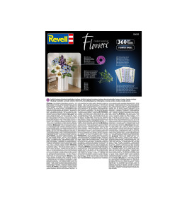 REVELL CREATIVE WOOD ART FLOWERS - FESTIVAL DES FLEURS 360PCS 00630