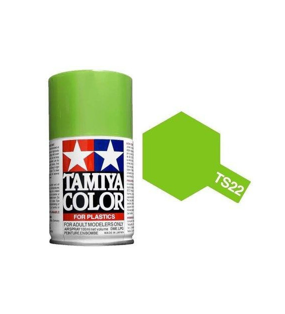 Bombe Peinture Tamiya  TS-22 Vert clair 100ml