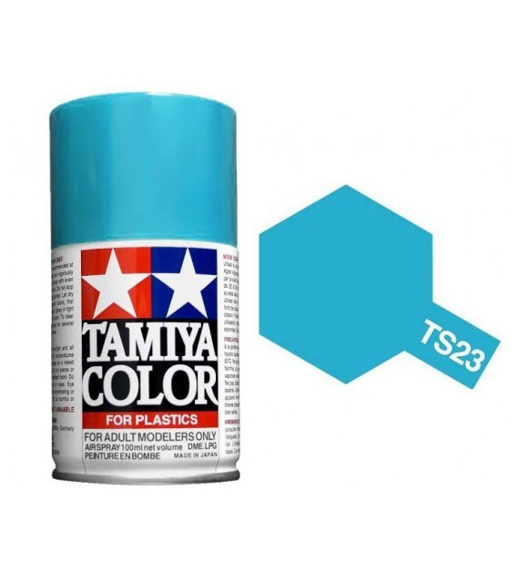 Bombe Peinture Tamiya  TS-23 Bleu clair  100ml