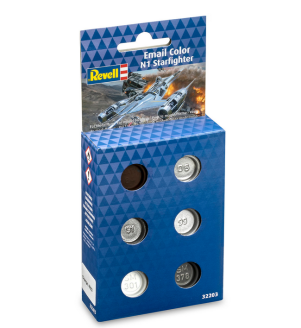 REVELL EMAIL COLOR SET - N1 STARFIGHTER (6X14ML) 32203