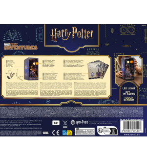 TINY ADVENTURES  BOOK NOOK - HARRY POTTER - CHATEAU DE POUDLARD 00544