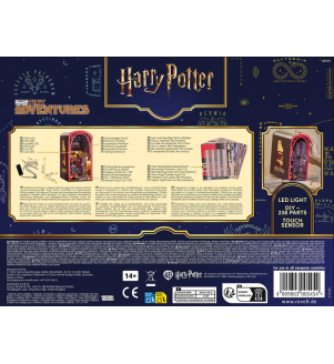 TINY ADVENTURES BOOK NOOK HARRY POTTER HOGWARTS EXPRESS 247PCS 00545