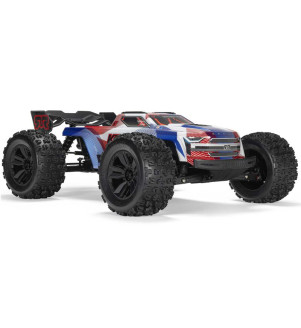 ARRMA KRATON 6S 4X4 RTR BRUSHLESS BLEU/ROUGE ARA8608V6T4