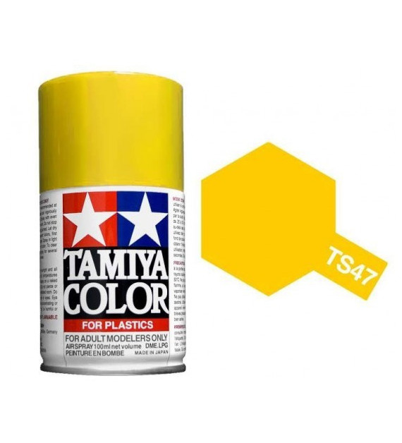 Bombe Peinture Tamiya  TS-47 Jaune Chromé 100ml