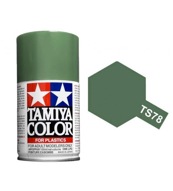 Bombe Peinture Tamiya  TS-78 Gris Moyen 100ml