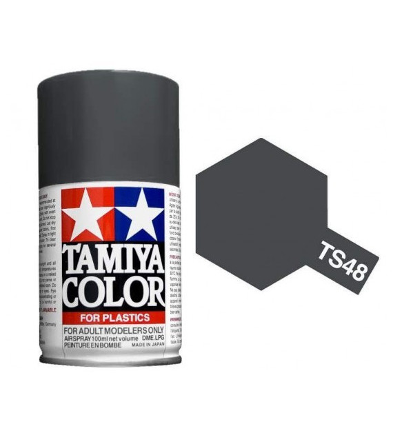 Bombe Peinture Tamiya  TS-48 Gris Naval mat 100ml